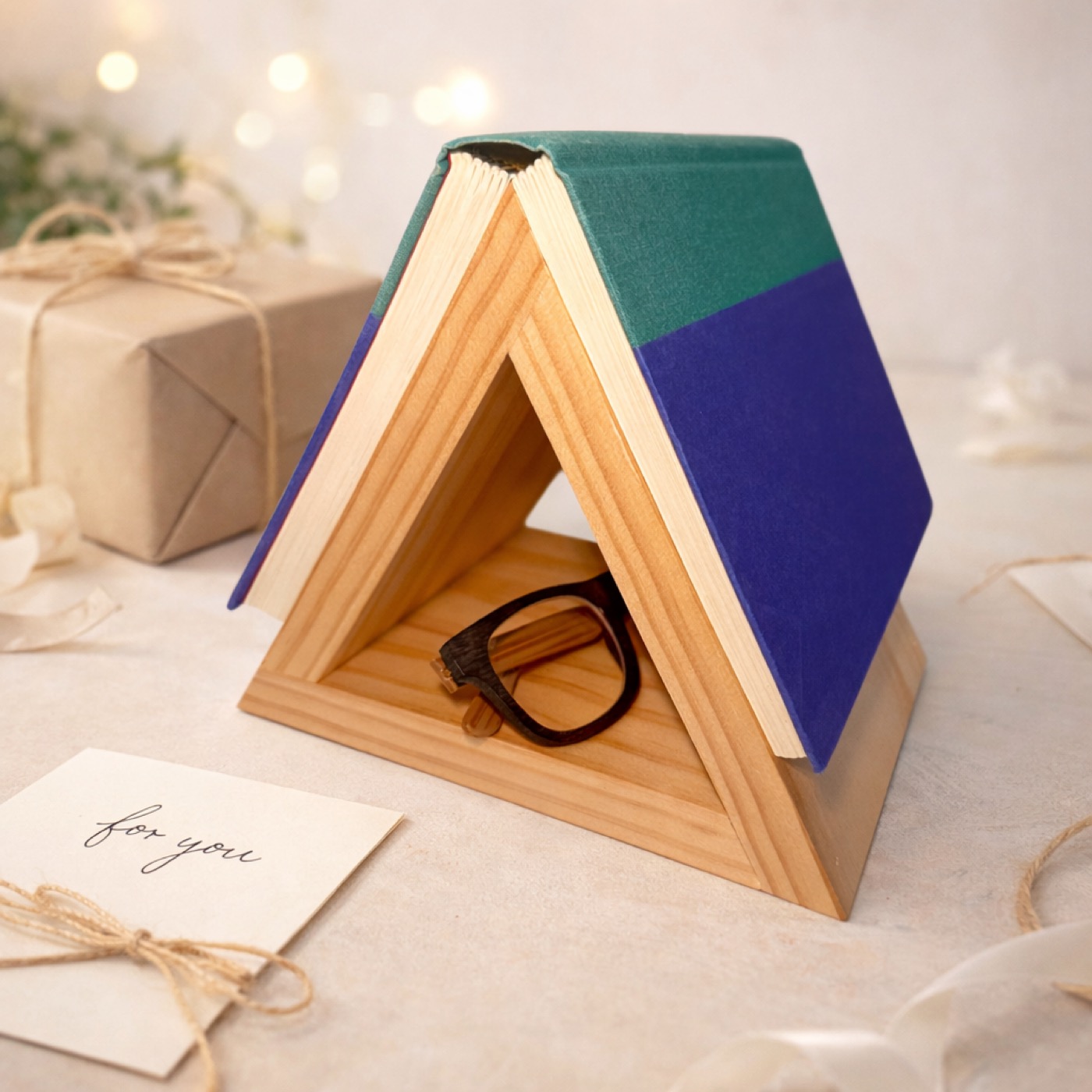 Personalized Wooden Book Holder 5